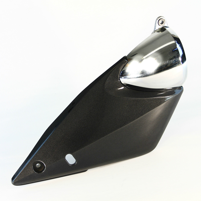 Suzuki (Original OE) - SUZUKI GSF GSF600 GSF600S WVA8 - Chrom Seitenverkleidung rechts Seitenabdeckung - Bild  von 2