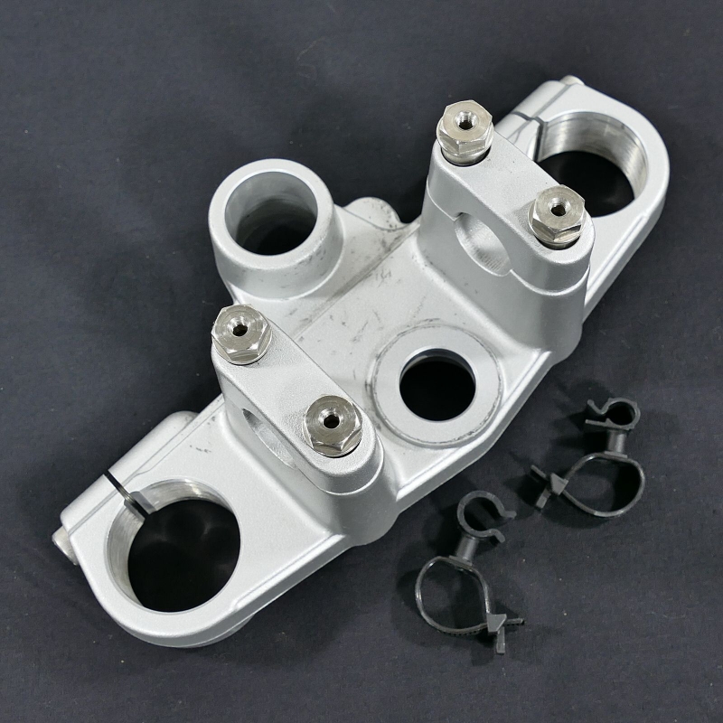 BMW (Original OE) - BMW F650 F650GS E650G Gabelbrücke oben obere Brücke Gabel nur 15175km - Bild  von 6