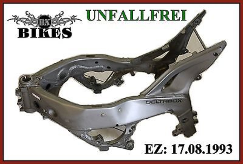 Yamaha (Original OE) - YAMAHA FZR1000 FZR 1000 3LE EXUP - Rahmen inkl. Brief und Zulassung UNFALLFREI - Bild  von 1