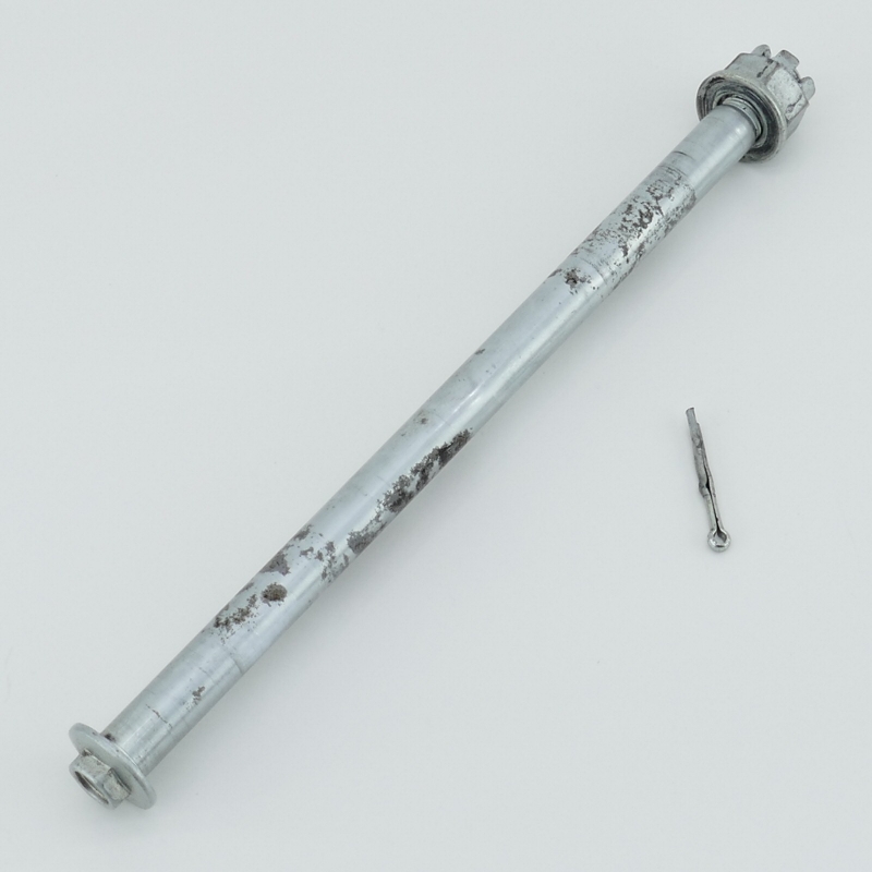 Kawasaki (Original OE) - KAWASAKI EN500 EN500A 1990-1993 Steckachse Radachse Achse hinten nur 12559km - Bild  von 4