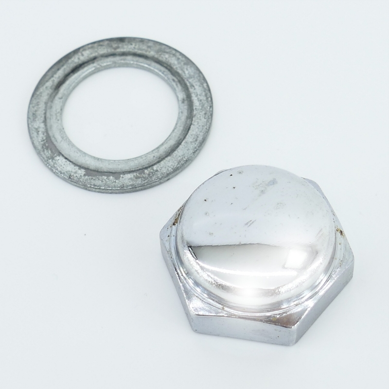 Suzuki (Original OE) - SUZUKI GSF600 GSF600N Bandit GN77B Lenkkopfmutter Steuerkopfmutter Mutter - Bild  von 2