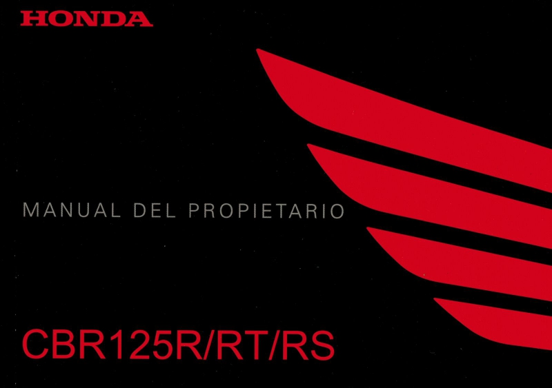 Honda (Original OE) - HONDA CBR CBR125 CBR125R JC50 MANUAL DEL PROPIETARIO / español - Bild  von 2