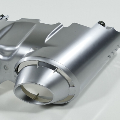 Yamaha (Original OE) - YAMAHA FZ FZ6 FZ6-S RJ07 Fazer Auspuffblende Verkleidung Auspuff Abdeckung - Bild 2 von 5