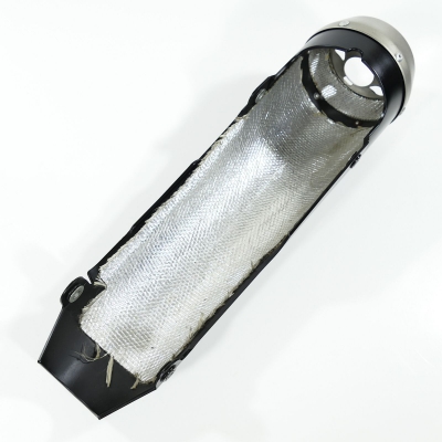 Yamaha (Original OE) - YAMAHA MT03 MT-03 RM02 06-13 Auspuffverkleidung Auspuff Blende rechts - Bild 4 von 5