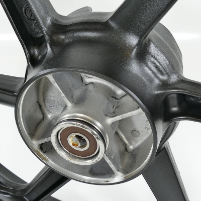 Honda (Original OE) - HONDA CBR125 CBR125R JC34 Felge hinten Hinterradfelge UNFALLFREI nur 7379km - Bild 3 von 5