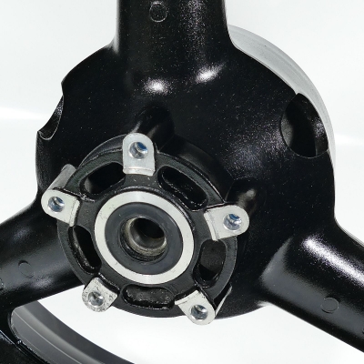 Suzuki (Original OE) - SUZUKI GSF GSF1200 GSF1200S Bandit WVA9 Felge hinten Hinterradfelge nur 17737km - Bild 3 von 6