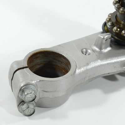 Suzuki (Original OE) - SUZUKI GSF600 GSF600S WVA8 Gabelbrücke unten untere Brücke Gabel nur 11951km - Bild 3 von 5