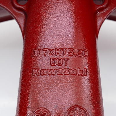 Kawasaki (Original OE) - KAWASAKI ZX-6R ZX6R ZX636A ZX636 A Felge hinten Hinterradfelge Rad Hinterrad - Bild 6 von 8