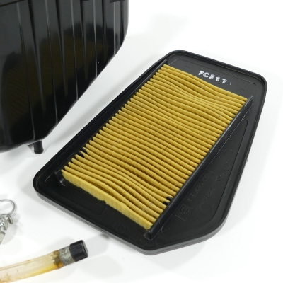 Honda (Original OE) - HONDA CBR125 CBR125R JC39 Luftfilterkasten Kasten Luftfilter nur 7881km - Bild 3 von 6