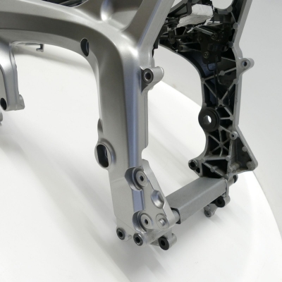 Yamaha (Original OE) - YAMAHA FZ6 FZ6-S RJ07 Fazer Rahmen Hauptrahmen inkl. Brief UNFALLFREI - Bild 6 von 8