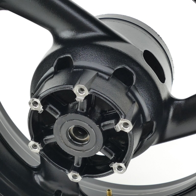 Yamaha (Original OE) - YAMAHA FZS 600 FZS600 RJ02 Fazer Felge hinten Hinterradfelge Rad UNFALLFREI - Bild 2 von 10