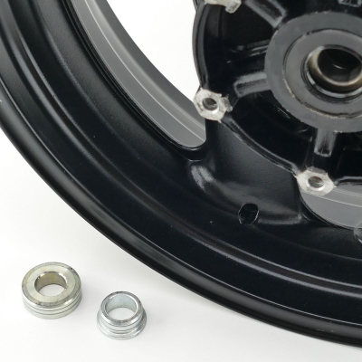 Yamaha (Original OE) - YAMAHA FZS 600 FZS600 RJ02 Fazer Felge hinten Hinterradfelge Rad UNFALLFREI - Bild 4 von 10