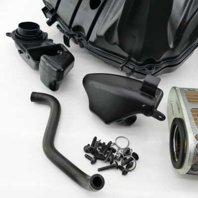Honda (Original OE) - HONDA CBF600 CBF600S PC43 Luftfilterkasten Kasten Luftfilter nur 13878km - Bild 4 von 9