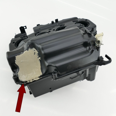 Honda (Original OE) - HONDA CBF600 CBF600S PC43 Luftfilterkasten Kasten Luftfilter nur 13878km - Bild 7 von 9
