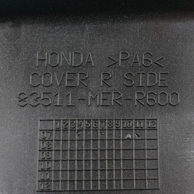 Honda (Original OE) - HONDA CBF600 CBF600S PC43 Tankverkleidung rechts Verkleidung Tank nur 13878km - Bild 5 von 6