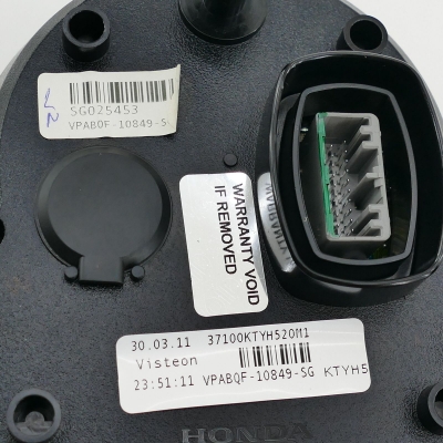 Honda (Original OE) - HONDA CBR125 CBR125R JC50 Tacho Cockpit Armaturbrett nur 1655km - Bild 7 von 8