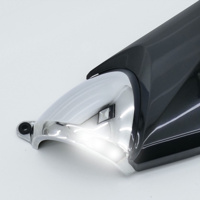 Suzuki (Original OE) - SUZUKI GSF600 GSF600S WVA8 Chrom Seitenverkleidung links Seitenabdeckung - Bild 3 von 5