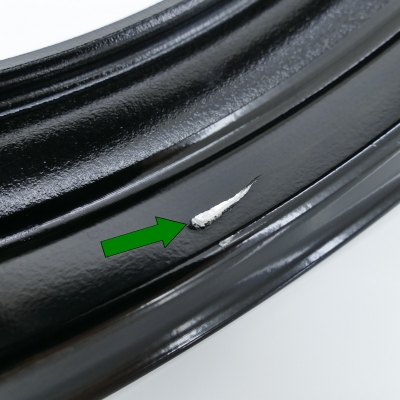 Suzuki (Original OE) - SUZUKI GSF600 GSF600S Bandit WVA8 Felge vorn Vorderradfelge Rad Vorderrad - Bild 9 von 10