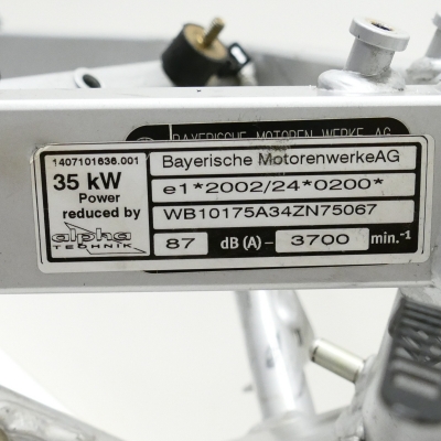 BMW (Original OE) - BMW F650 F650GS E650G Rahmen Hauptrahmen inkl. Brief UNFALLFREI - Bild 5 von 7