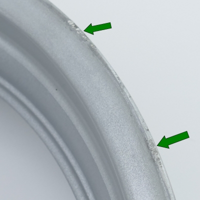 Suzuki (Original OE) - SUZUKI SV650 SV650S AV 1999-2002 Felge vorn vorne Vorderradfelge Rad UNFALLFREI - Bild 9 von 10