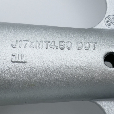 Suzuki (Original OE) - SUZUKI SV650 SV650S AV 1999-2002 Felge hinten Hinterradfelge Rad UNFALLFREI - Bild 8 von 9