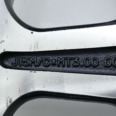 Kawasaki (Original OE) - KAWASAKI EN500 EN500A 1990-1993 Felge hinten Hinterradfelge Rad UNFALLFREI - Bild 7 von 9