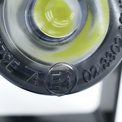 LED Motorrad Zusatzscheinwerfer Tagfahrlicht E4 Prüfnummer - Bild 4 von 5