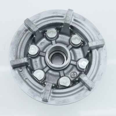 Suzuki (Original OE) - SUZUKI GSF1200 GSF1200S WVA9 Kettenradträger Kettenradaufnahme nur 17300km - Bild 3 von 4