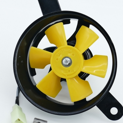 Honda (Original OE) - HONDA CBR125 CBR125R JC39 Kühlerlüfter Lüfter Ventilator Kühler nur 4392km - Bild 2 von 6