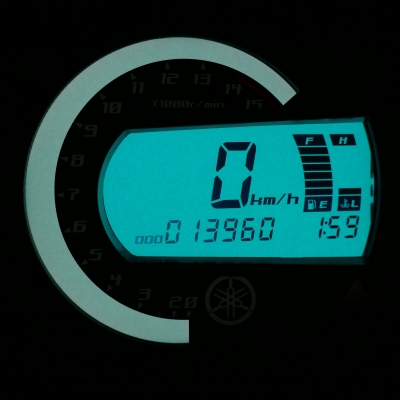 Yamaha (Original OE) - YAMAHA FZ6 FZ6-S RJ07 Fazer Auspuffblende Verkleidung Auspuff Abdeckung - Bild 6 von 6