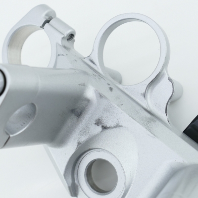 Yamaha (Original OE) - YAMAHA FZ6 FZ6-S RJ07 Fazer Gabelbrücke oben obere Brücke Gabel UNFALLFREI - Bild 4 von 6