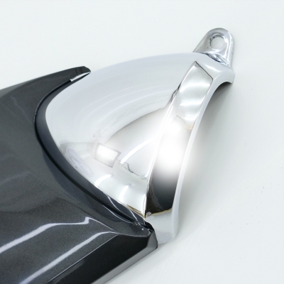 Suzuki (Original OE) - SUZUKI GSF600 GSF600S WVA8 Chrom Seitenverkleidung rechts Seitenabdeckung - Bild 3 von 6