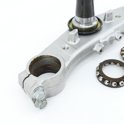 Suzuki (Original OE) - SUZUKI GSF600 GSF600S WVA8 Gabelbrücke unten untere Brücke Gabel nur 8281km - Bild 2 von 6