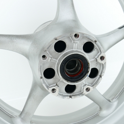 Yamaha (Original OE) - YAMAHA FZ6 FZ6-S RJ07 Fazer Felge hinten Hinterradfelge Rad nur 9771km - Bild 2 von 6