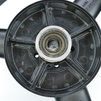 Suzuki (Original OE) - SUZUKI GSF600 GSF600S WVA8 Felge hinten Hinterradfelge Rad Hinterrad nur 8281km - Bild 5 von 6