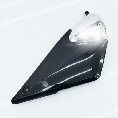 SUZUKI GSF600 GSF600S WVA8 Chrom Seitenverkleidung rechts Seitenabdeckung