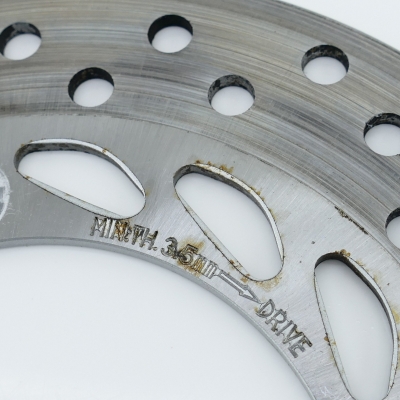 Honda (Original OE) - HONDA CBR125 CBR125R JC39 Bremsscheibe hinten Hinterradbremsscheibe Stärke 3,8mm - Bild 3 von 6