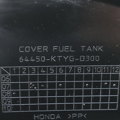 Honda (Original OE) - HONDA CBR125 CBR125R JC39 Tankverkleidung Verkleidung Tank 64450-KTYG-D300 - Bild 5 von 6