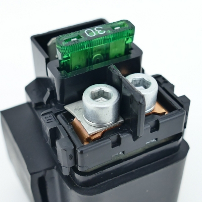 Honda (Original OE) - HONDA CBR125 CBR125R JC39 Anlasserrelais Magnetschalter Starter Relay nur 3090km - Bild 2 von 4