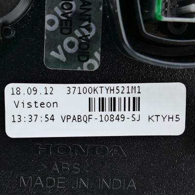Honda (Original OE) - HONDA CBR125 CBR125R JC50 Tacho Cockpit Armaturbrett Armatur nur 2603km - Bild 6 von 7
