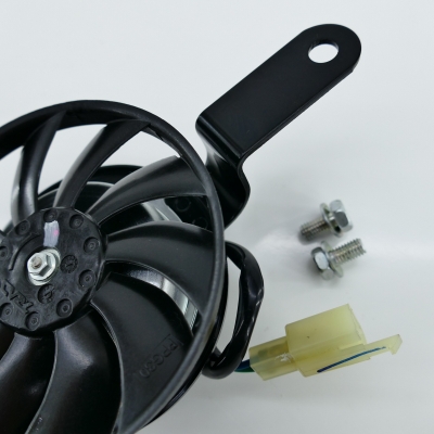Honda (Original OE) - HONDA CBR125 CBR125R JC50 Kühlerlüfter Lüfter Ventilator Kühler nur 2603km - Bild 2 von 6