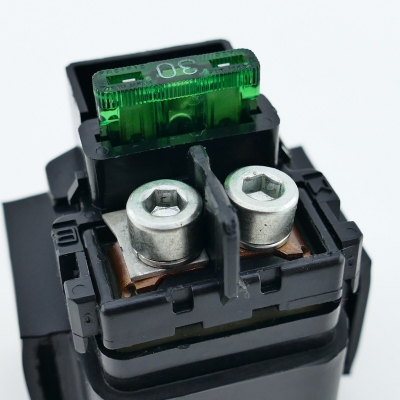 Honda (Original OE) - HONDA CBR125 CBR125R JC39 Anlasserrelais Magnetschalter Starter Relay nur 5015km - Bild 3 von 4