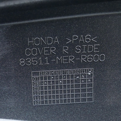 Honda (Original OE) - HONDA CBF600 CBF600S PC43 Tankverkleidung rechts Verkleidung Tank nur 16362km - Bild 5 von 8