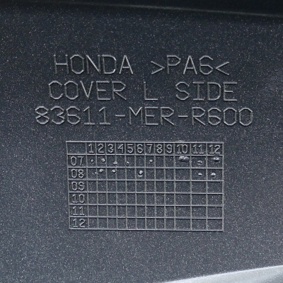Honda (Original OE) - HONDA CBF600 CBF600S PC43 Tankverkleidung links Verkleidung Tank nur 16362km - Bild 5 von 6