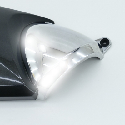 Suzuki (Original OE) - SUZUKI GSF600 GSF600S WVA8 Chrom Seitenverkleidung rechts Seitenabdeckung - Bild 3 von 6