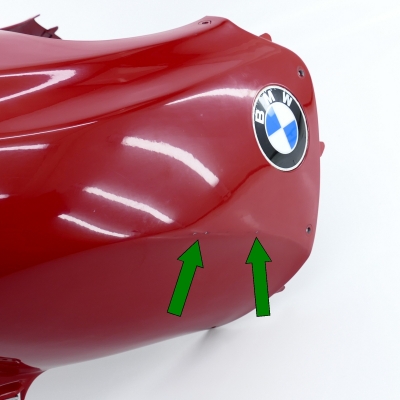 BMW (Original OE) - BMW F650 Typ 169 Rotax Tank Tankverkleidung Tankhaube Verkleidung nur 13949km - Bild 10 von 12