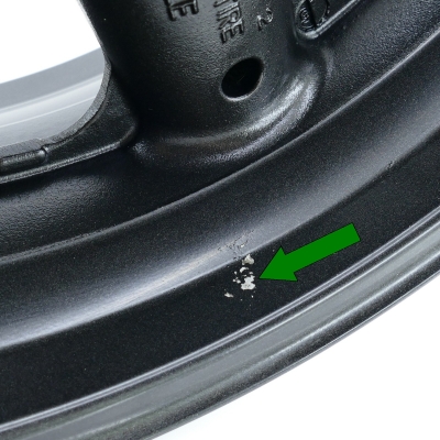 Suzuki (Original OE) - SUZUKI GSF1200 GSF1200S WVA9 Felge hinten Hinterradfelge Hinterrad UNFALLFREI - Bild 8 von 10