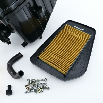 Honda (Original OE) - HONDA CBR125 CBR125R JC34 Luftfilterkasten Kasten Luftfilter nur 10778km - Bild 2 von 5