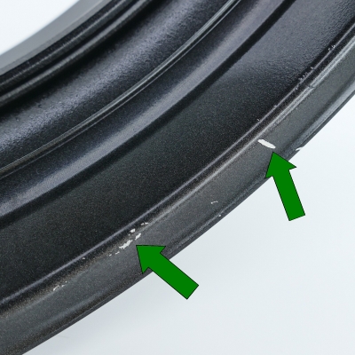 Suzuki (Original OE) - SUZUKI GSF600 GSF600S WVA8 Felge hinten Hinterradfelge Rad Hinterrad nur 19007km - Bild 7 von 8