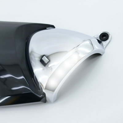 Suzuki (Original OE) - SUZUKI GSF600 GSF600S WVA8 Chrom Seitenverkleidung rechts Seitenabdeckung - Bild 2 von 5